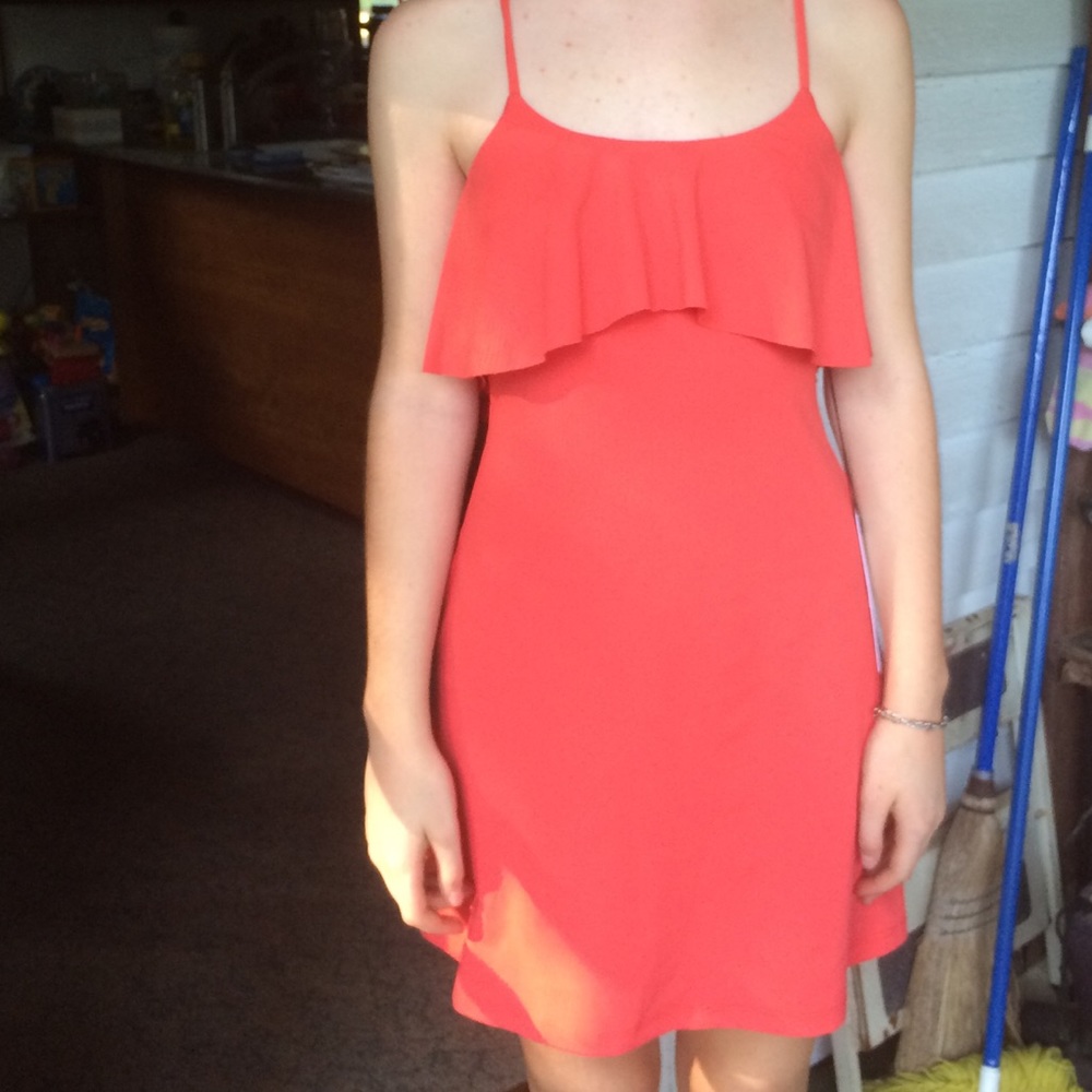 COPY - Coral Susana Monaco dress